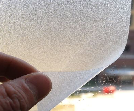 浏阳玻璃门外面粘广告用什么材料好？